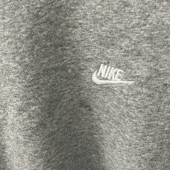 Nike Heather Gray Pullover Sweater - Picture 2 of 4